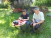Hannes HB9CQB und Fred HB9JCP