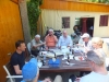 Mittags Lunch mit Gastgeber Rene HB9AAI und Partnerin Evi