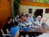 Mittags Lunch mit Gastgeber Rene HB9AAI  und Partnerin Evi